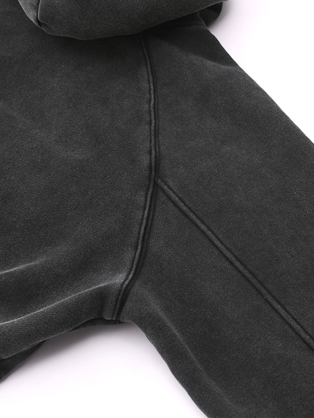 Snow Washed Cropped Hoodie – Essential Streetwear | Tapstitch-11